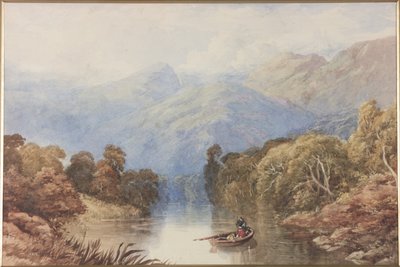 Sul Loch vicino a Killin Perthshire da Thomas Miles II Richardson